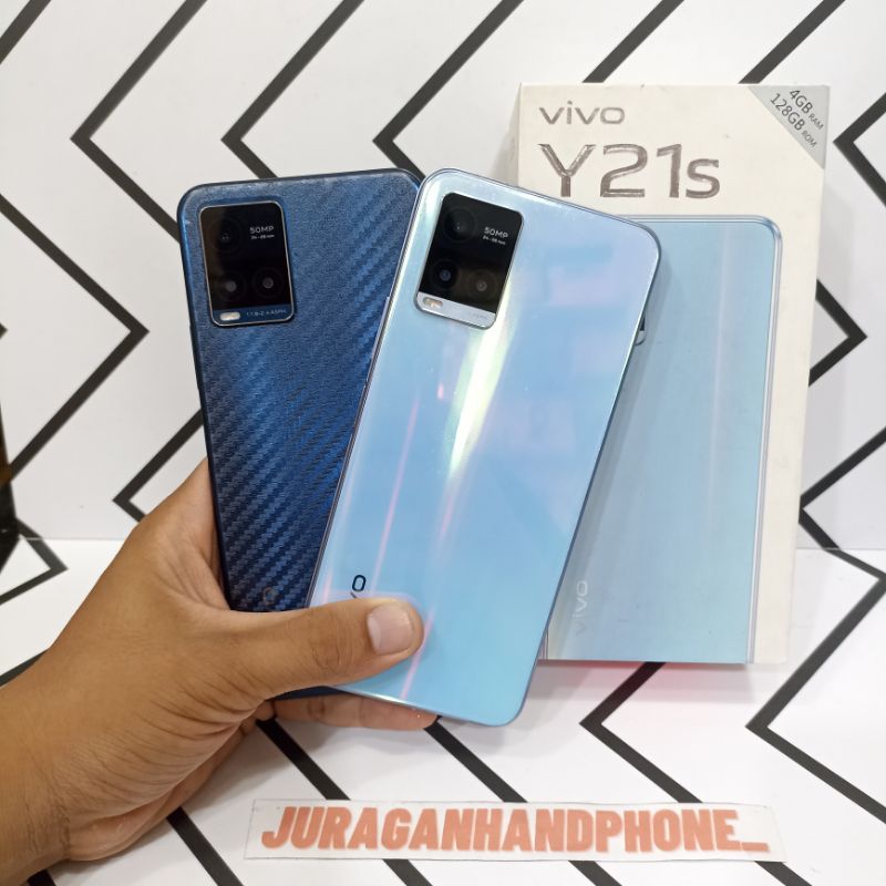 Jual Vivo Y21S 4 128GB HP Second Seken Bekas Y21s Fullset Shopee