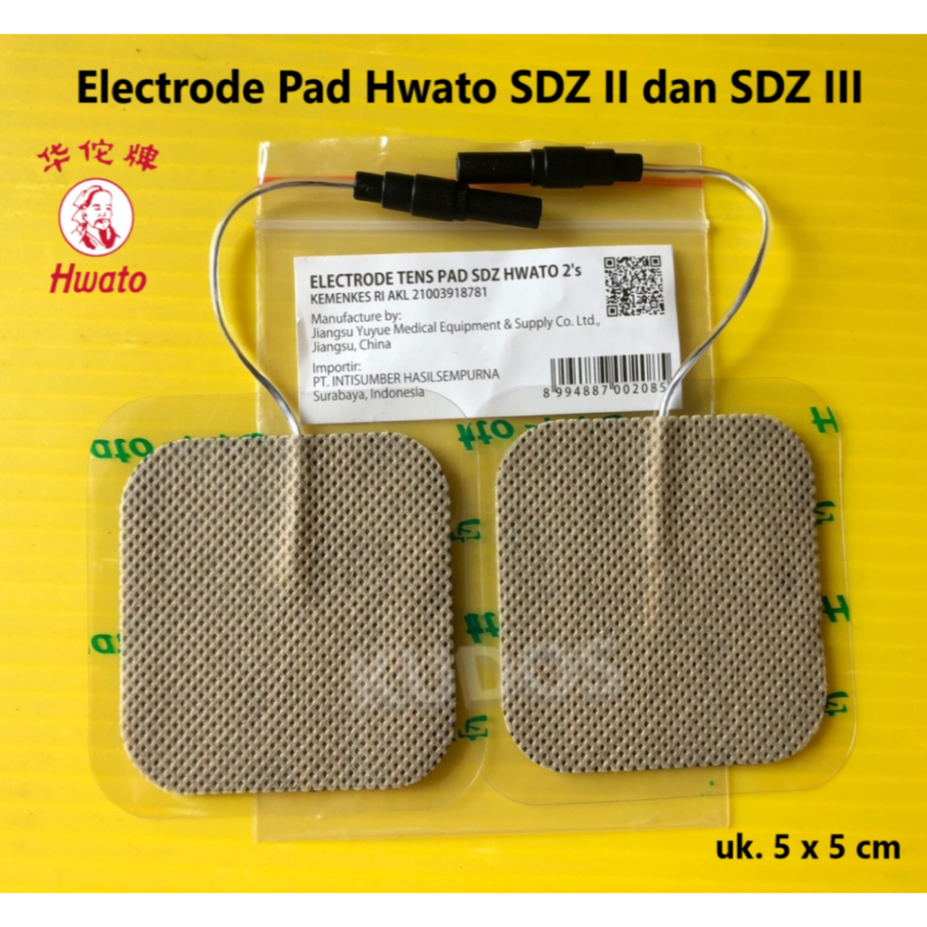 Jual Hwato SDZ II Dan III Electrode TENS Pad Perekat Original