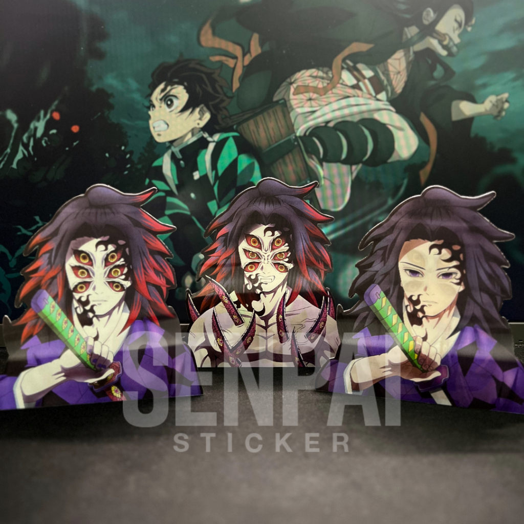 Jual Demon Slayer SENPAI STICKER Stiker Anime 3D TER MURAH Kimetsu No