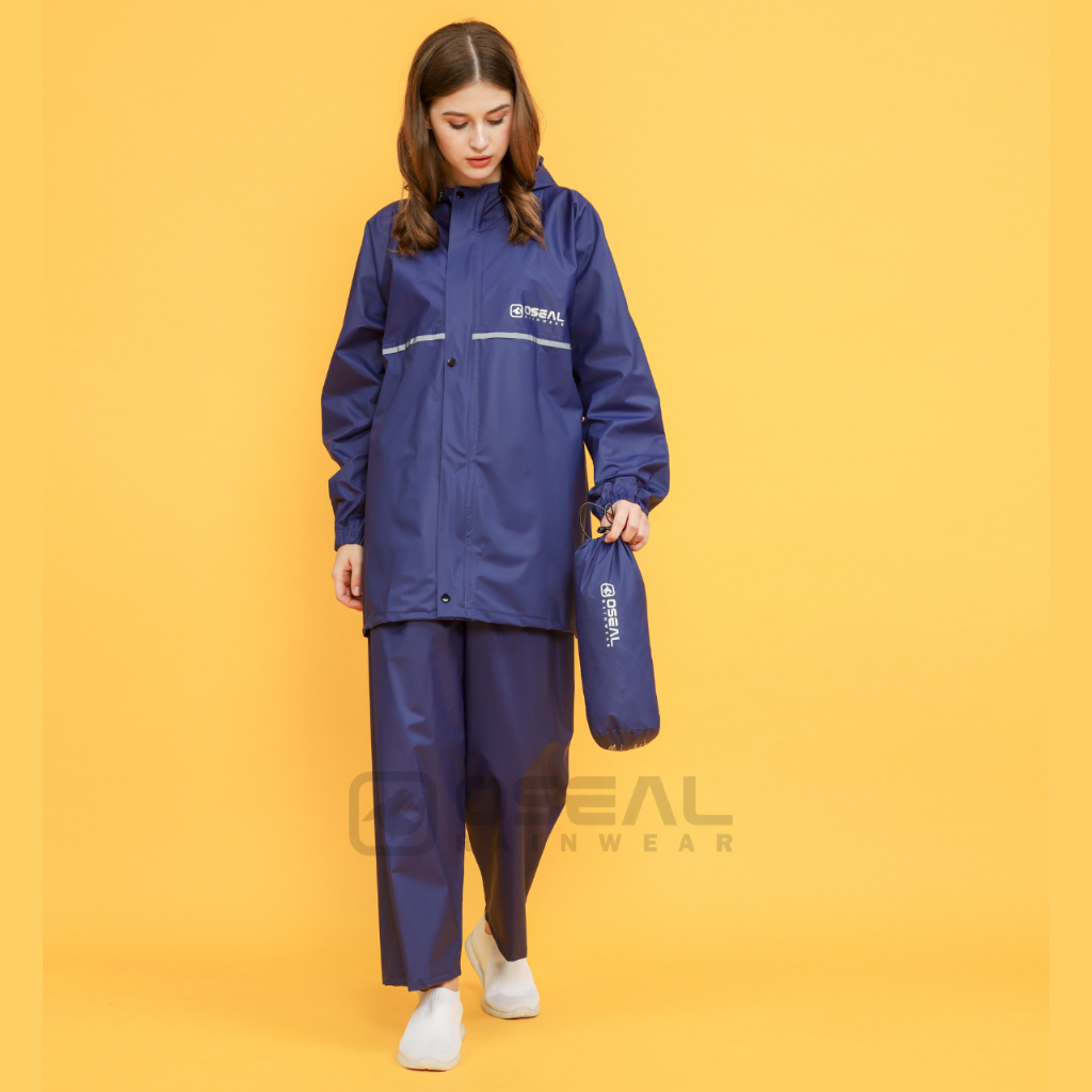 Jual Oseal Jas Hujan Raincoat Mantol Pria Wanita Dewasa Full Seal