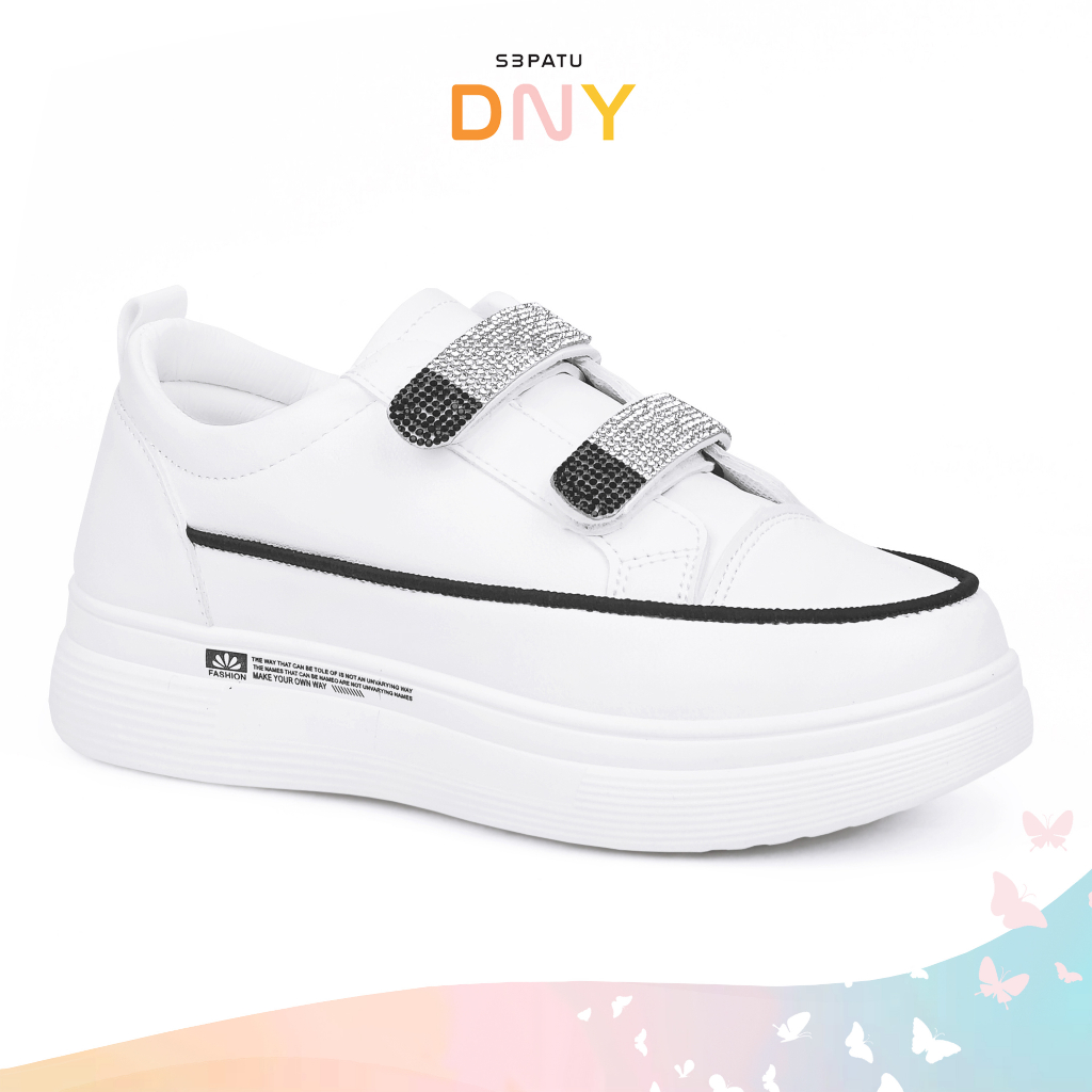 Jual Sepatu DNY Sepatu Sneakers Wanita Import Ala Korea Spatu Casual