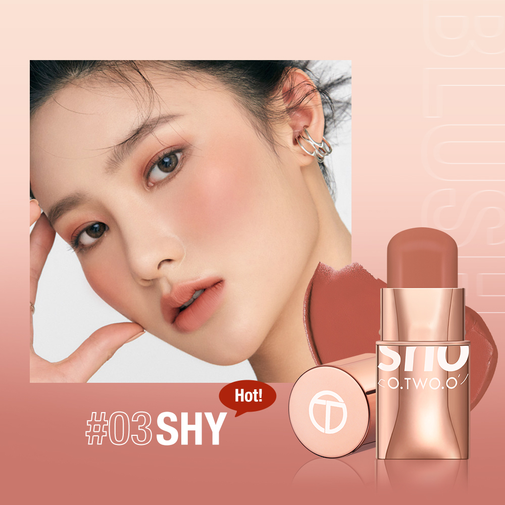 Jual O Two O Glow Colour Bounce Blush Makeup Blush Stick Hydrating