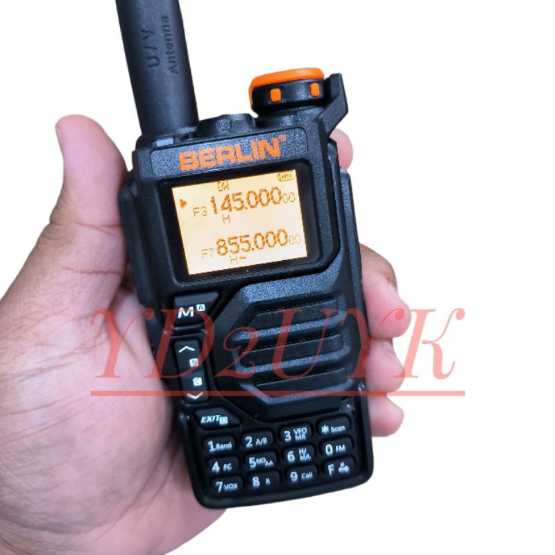 Jual Berlin BL 558 HT Multiband VHF U350 U400 Unlock 800MHz Shopee