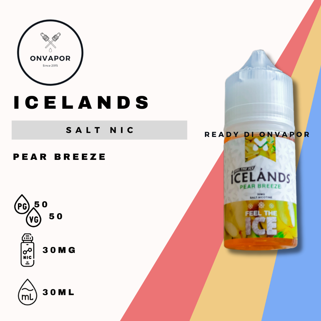 Jual Icelands Ice Lands Salt Nic Liquid By Move Juice Melon