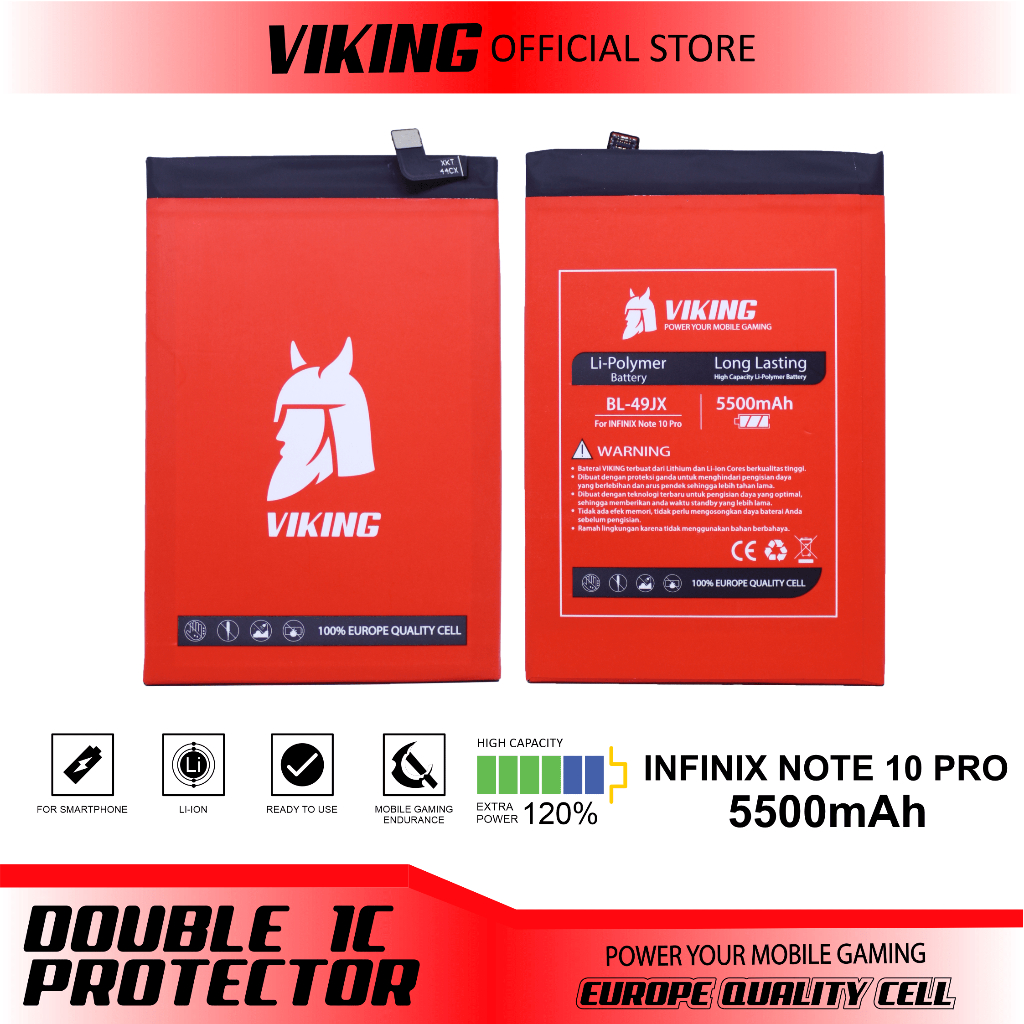 Jual Viking Baterai Infinix Zero G X Note Pro X Note