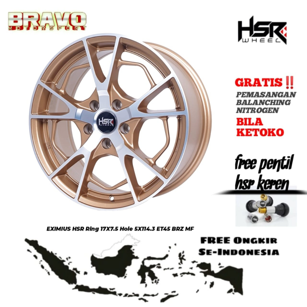 Jual Velg Mobil Xpander Innova Terios Ring Hsr Eximius Pcd X