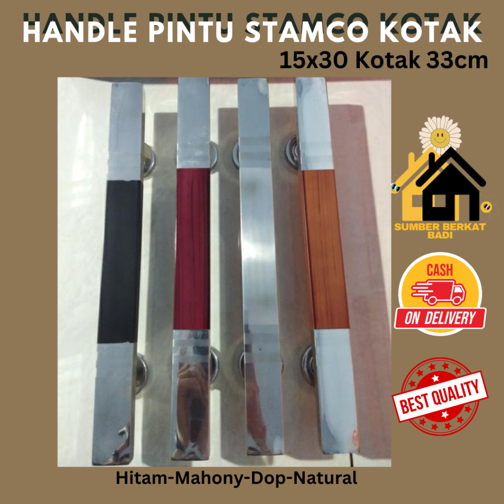 Jual Handle Pintu Stamco Minimalist Mewah Cm Kotak Gagang Pintu