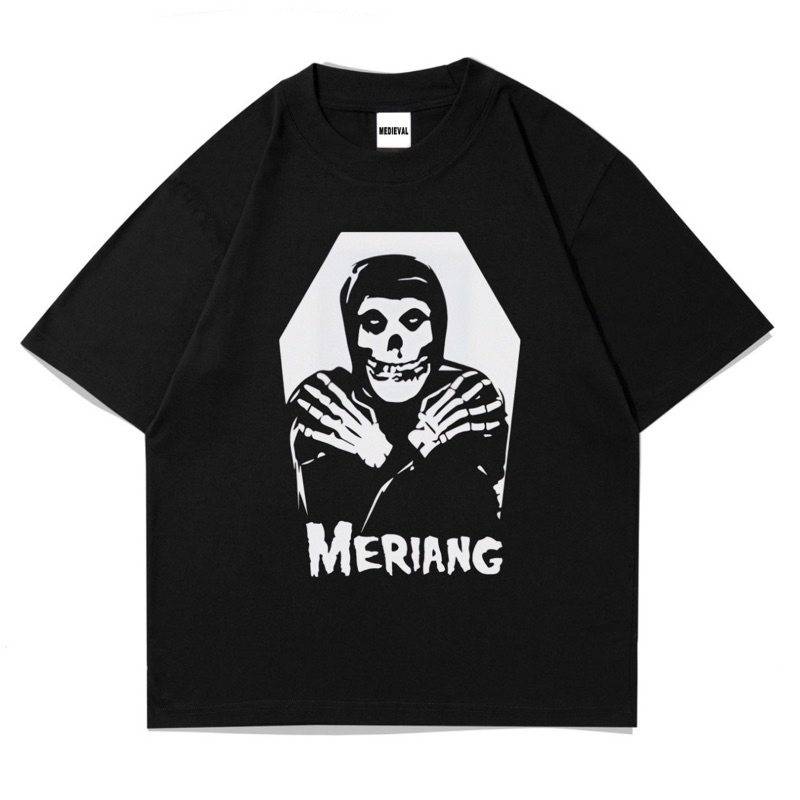 Jual Kaos Baju Meriang Plesetan Parodi T Shirt The Misfits Band Metal