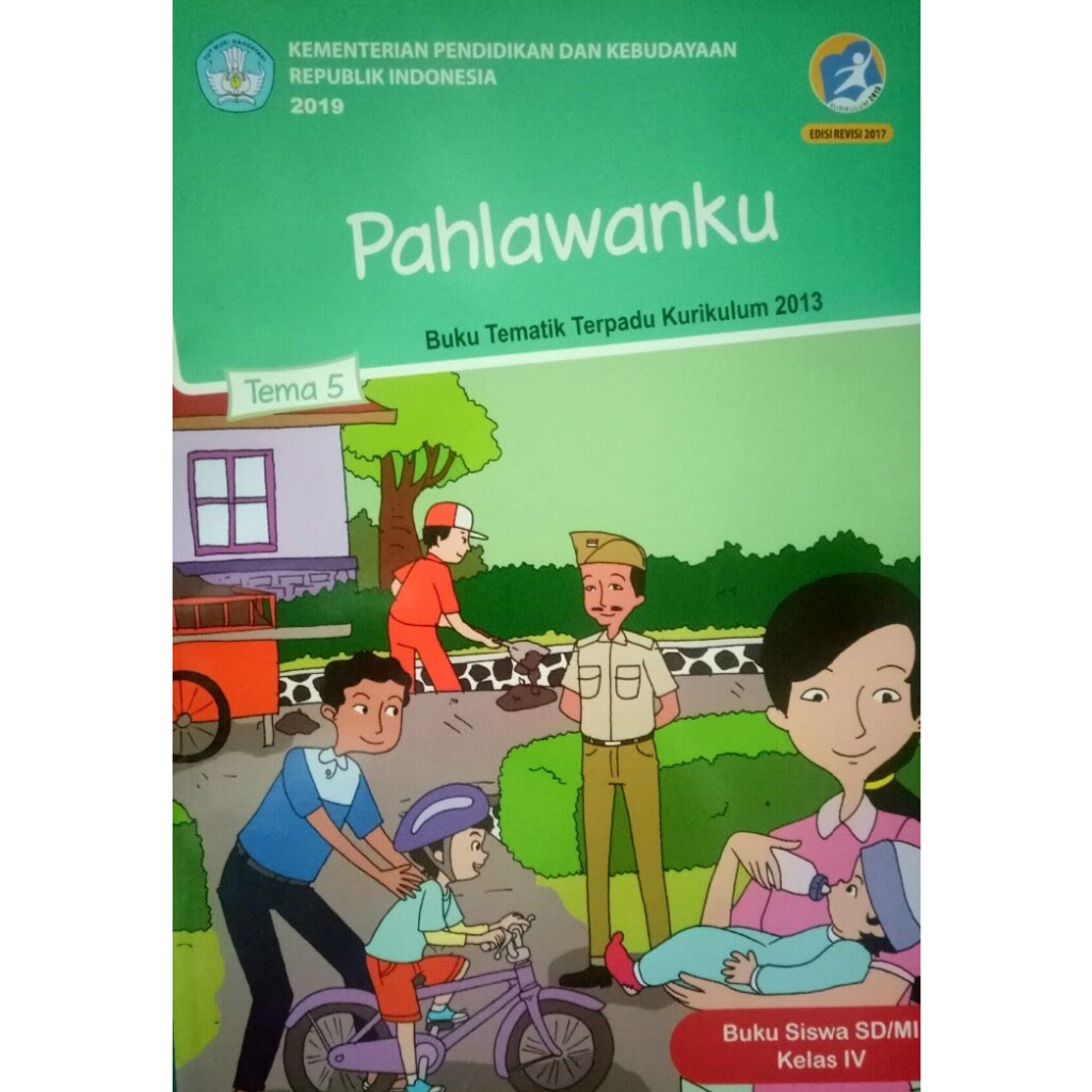 Jual Buku Siswa Kelas 4 Tema 5 Pahlawanku Shopee Indonesia