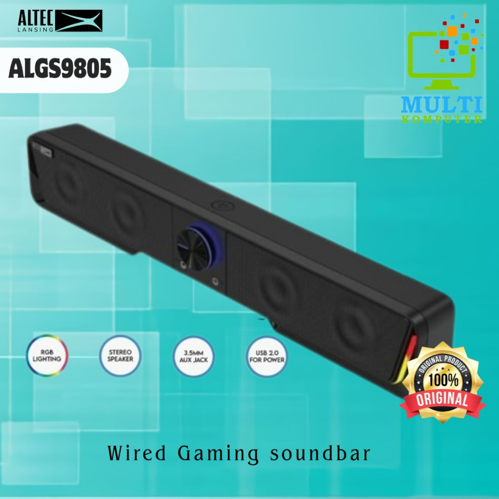 Jual Speaker Altec Lansing Soundbar Algs Shopee Indonesia