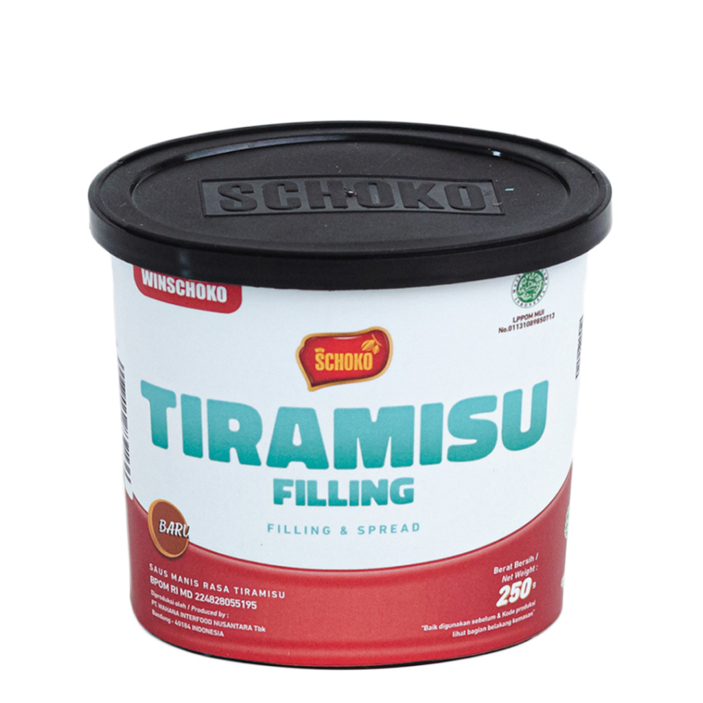 Jual SCHOKO Tiramisu Filling Spread 250 Gr Selai Dan Olesan