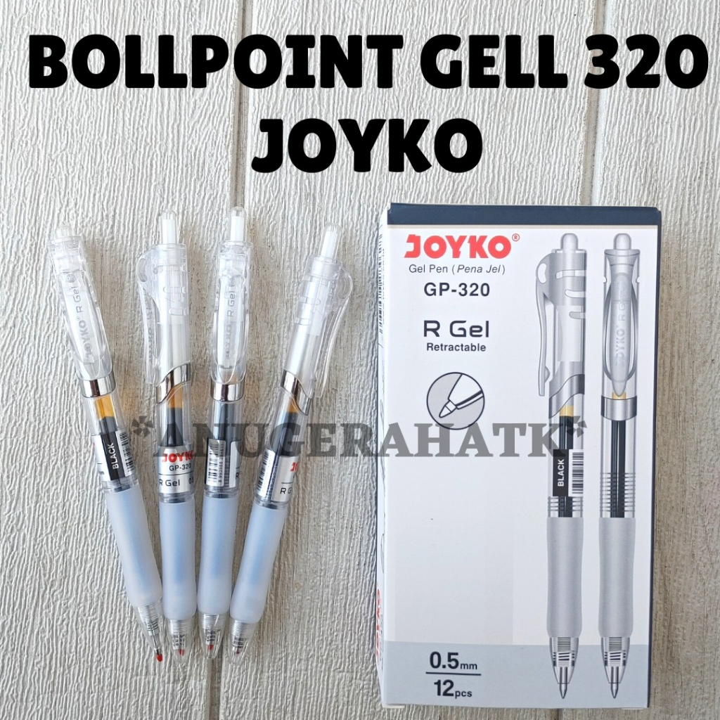 Jual Gel Pen Pulpen Pena Joyko GP 320 Gel 0 5 Mm Shopee Indonesia