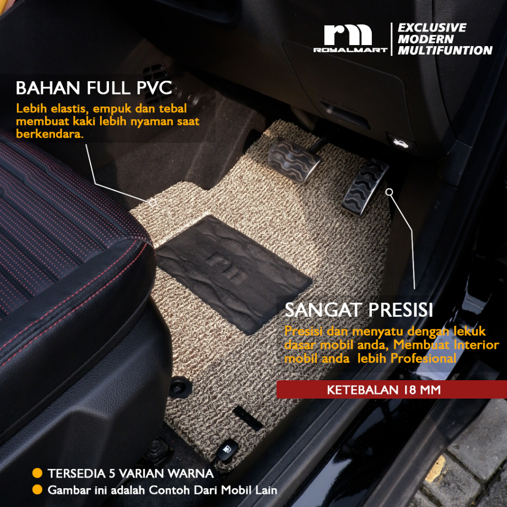 Jual ROYAL MART KARPET MOBIL MIE PREMIUM TOYOTA LAND CRUISER VX300 2023