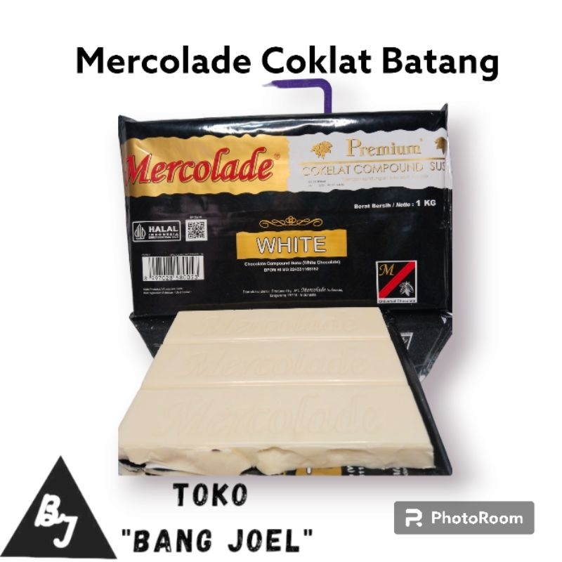 Jual Mercolade Chocolate Batang Kg Coklat Putih White Chocolate