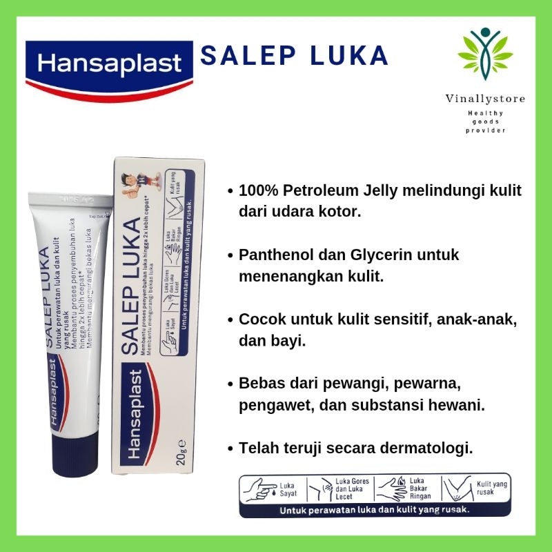 Jual Hansaplast Salep Luka G Shopee Indonesia