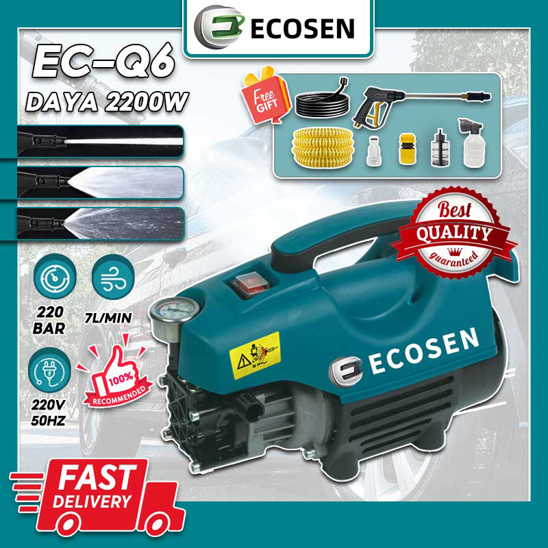 Jual Ecosen W High Pressure Cleaner Alat Cuci Motor Mobil Mesin