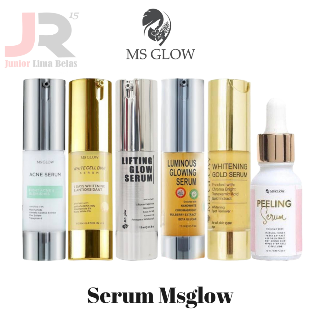 Jual Ms Glow Serum Luminous Whitening Gold Serum Serum Lifting