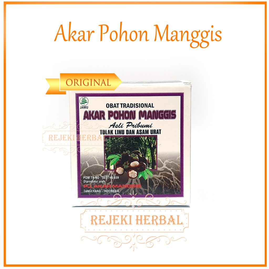 Jual Kapsul Akar Pohon Manggis Akar Manggis 1 Box Isi 20 Sachet