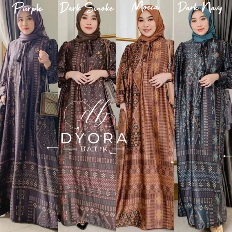 Jual Gamis Melda M L XL XXL JUMBO Gamis Seragaman Raya Kondangan