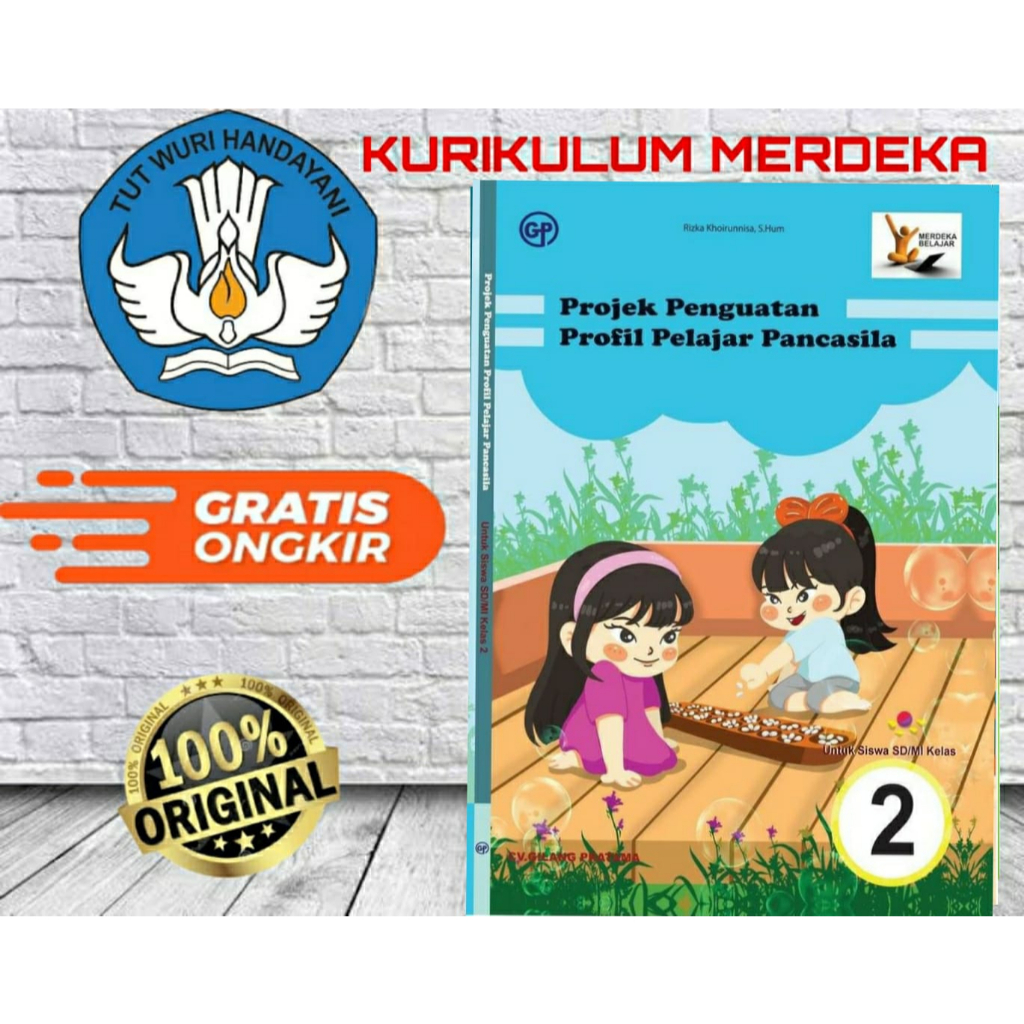 Jual Buku Paket P5 Projek Penguatan Profil Pelajar Pancasila Untuk