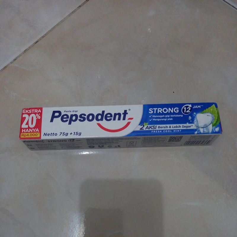 Jual Pepsodent Strong Gr Pkt Dpt Pcs Shopee Indonesia