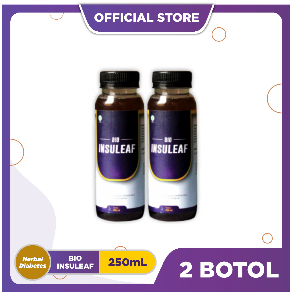 Jual Bio Insuleaf Herbal Diabetes Botol Shopee Indonesia