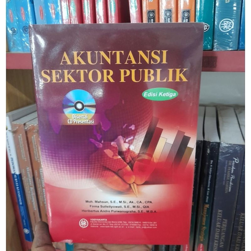 Jual Akuntansi Sektor Publik Edisi 3 CD Mohamad Mahsun Buku Original