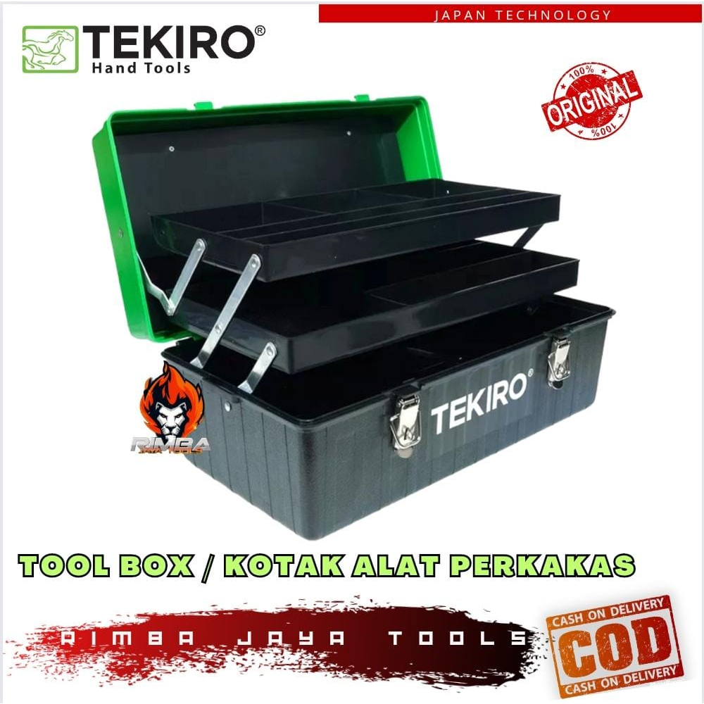 Jual Tekiro Toolbox Plastic Layer Kotak Alat Perkakas Serbaguna St