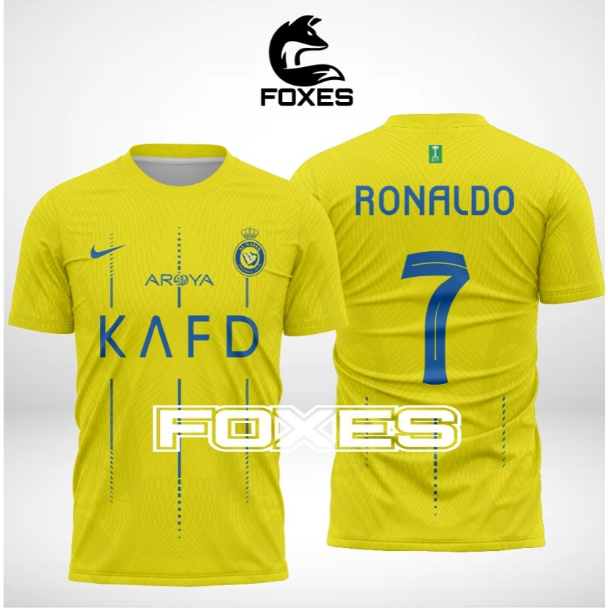 Jual Jersey Al Nassr Home Gratis Nama Dan Nomor Full