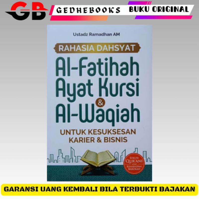 Jual Buku Religion Rahasia Dahsyat Al Fatihah Ayat Kursi Dan Al