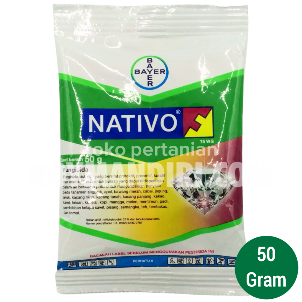 Jual Fungisida Sistemik Nativo 75WG 50 Gram Shopee Indonesia