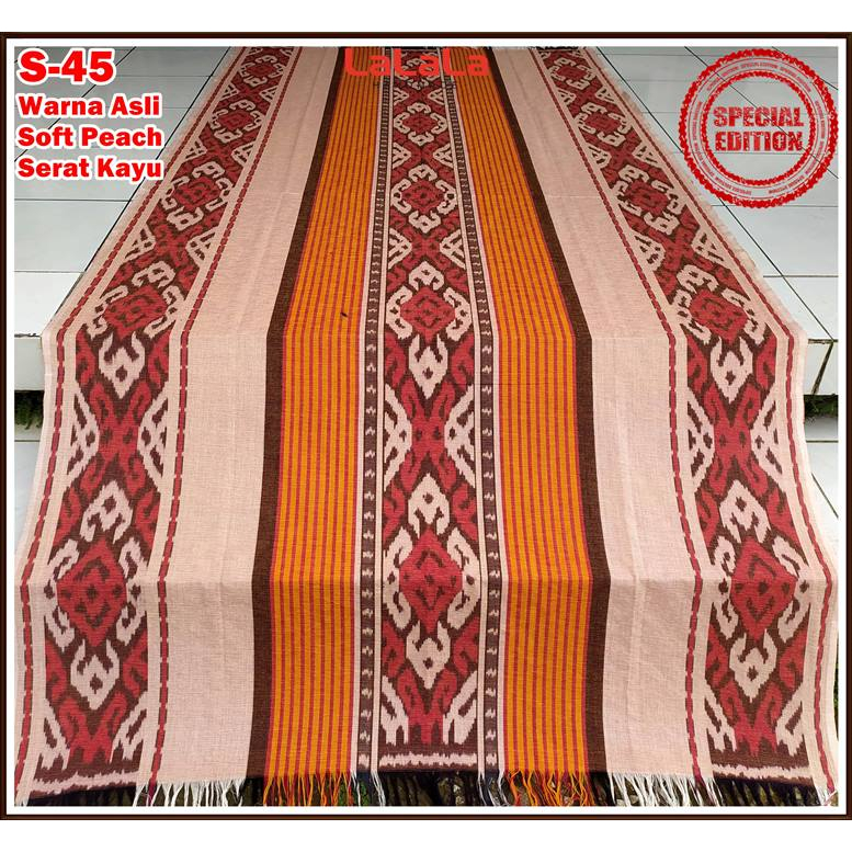 Jual Kain Tenun Ikat Blanket Etnik Troso Jepara Bahan Baju Edisi