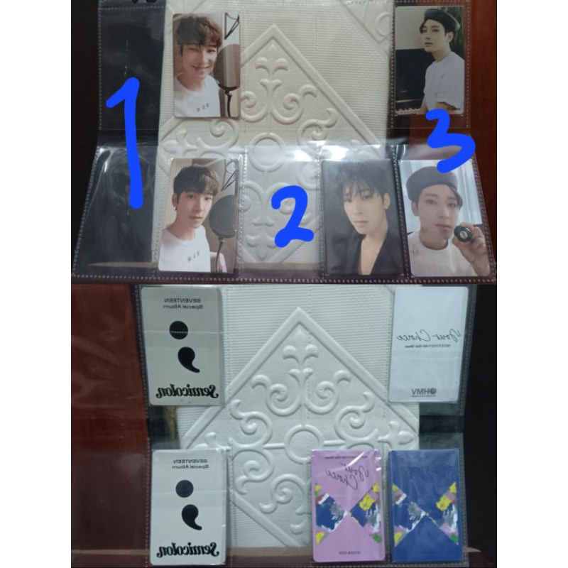 Jual Seventeen Photocard Wonwoo Your Choice Semicolon Set Shopee