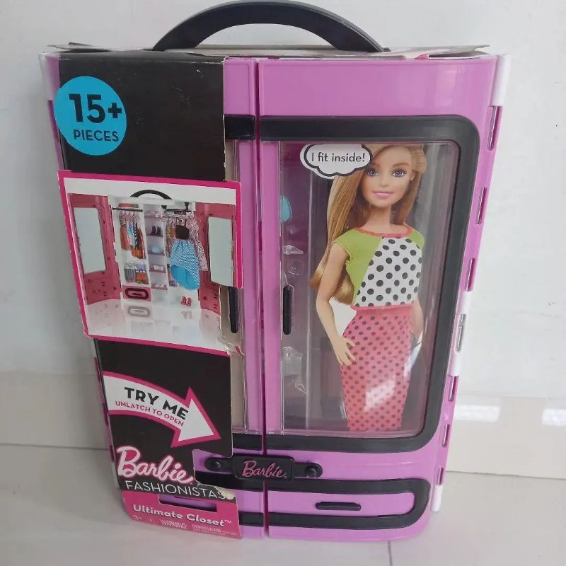 Jual Lemari Barbie Barbie Fashionistas Ultimate Closet Shopee Indonesia