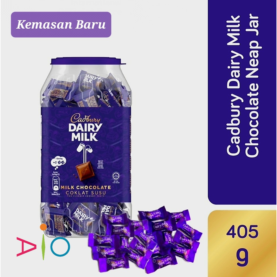 Jual Cadbury Dairy Milk Toples Isi Coklat Susu Cadbury Malaysia