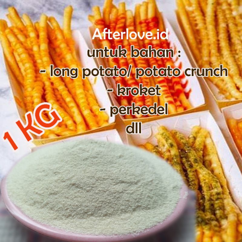 Jual Tepung Kentang Potato Flakes Halus Merek Iscon Balaji Halal Dari