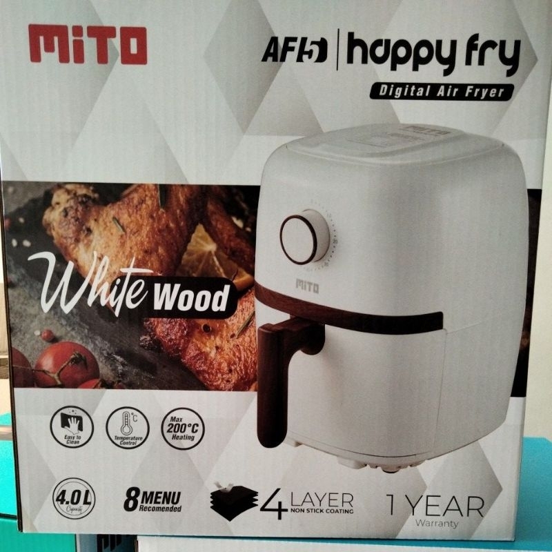 Jual Mito Air Fryer Airfryer Happy Fry Af Af Fungsi Menu Garansi