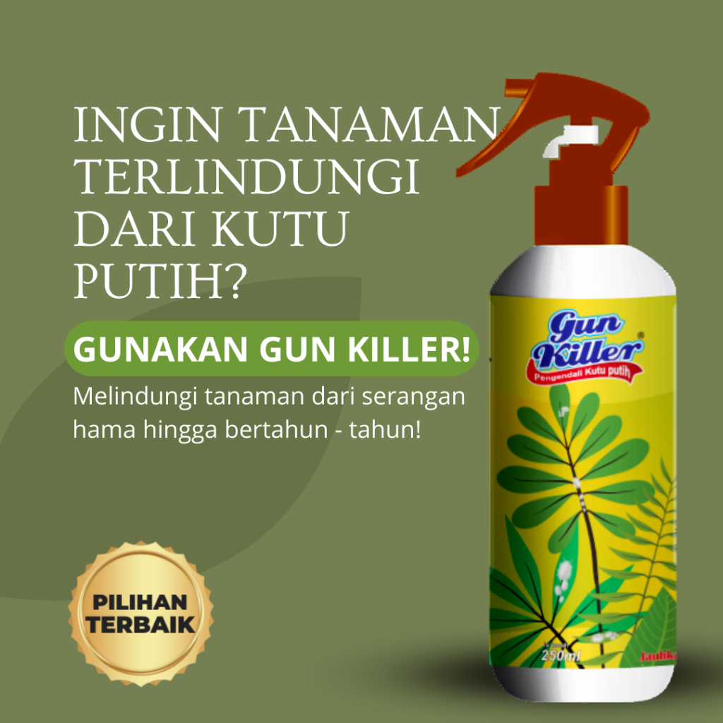 Jual Gun Killer Pengendali Kutu Putih Merupakan Produk Pengendali Kutu