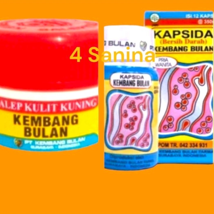 Jual Kapsida Bersih Darah Kembang Bulan Salep Kembang Bulan Shopee