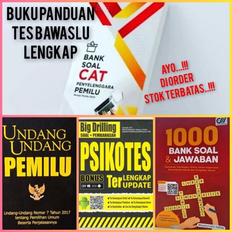 Jual Buku Cat Ppk Panwascam Kpu Bawaslu Provinsi Kabupaten Kota Lengkap