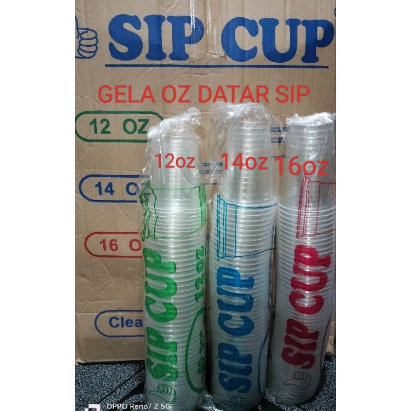 Jual Gelas Oz Bening Datar Oz Oz Oz Cup Pop Ice Isi Pcs