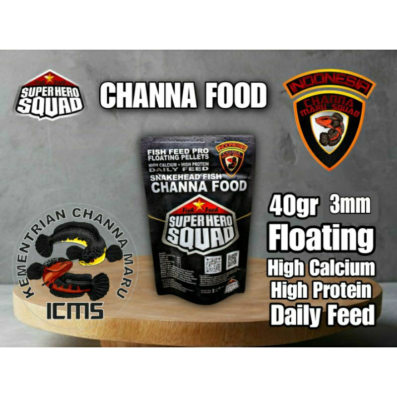 Jual Pelet Ikan Channa Tinggi Kalsium Dan Protein CHANNA FOOD Shopee