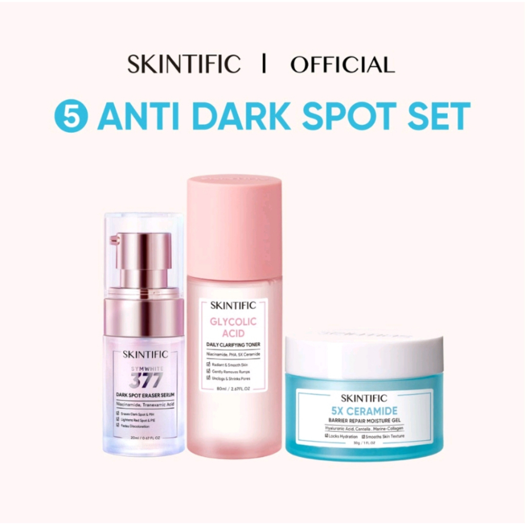 Jual Skintific Pcs Paket Skincare With Toner D Hyaluronic Acid Ha