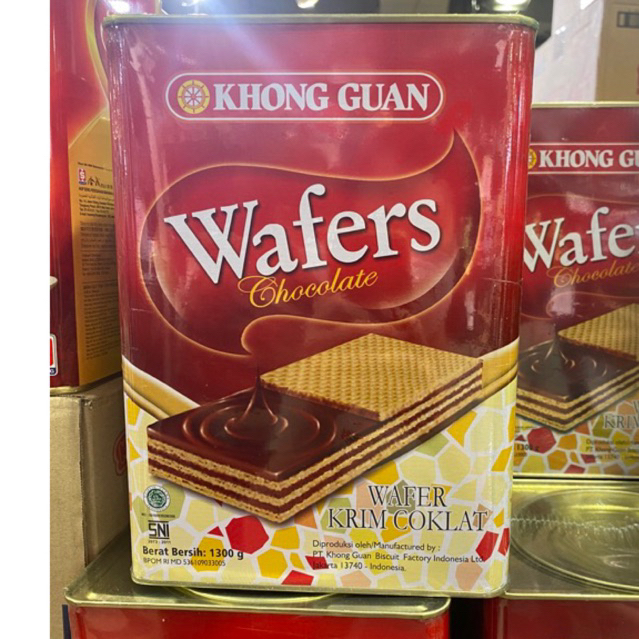 Jual Promo Besar Khong Guan Wafers Kaleng Kotak Besar Gram