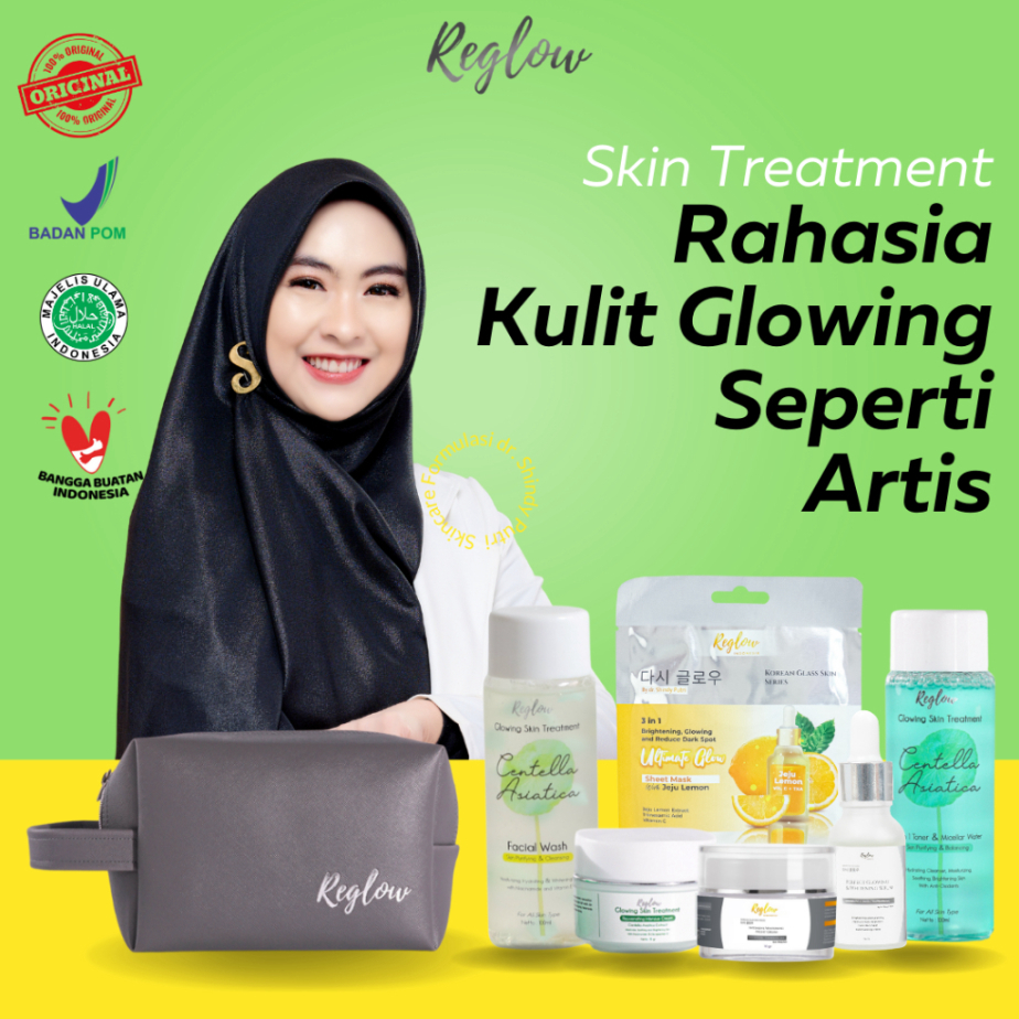 Jual Reglow Official Skincare Dr Shindy Putri Original 1 Paket Lengkap