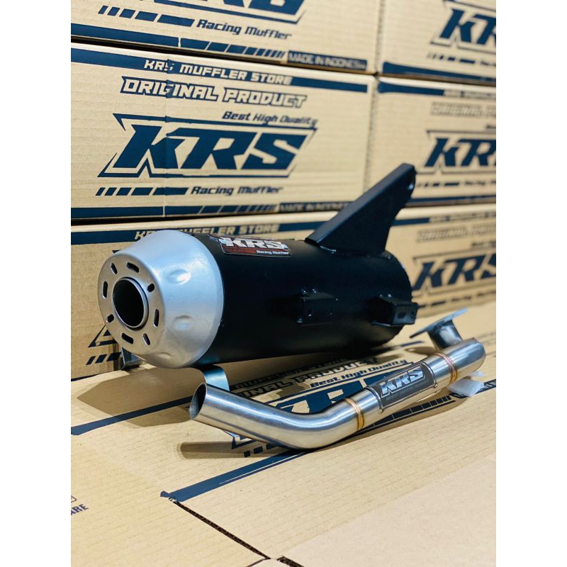 Jual Knalpot Standar Racing KRS Copy Tzm Beat Scopy Mio Vario Shopee