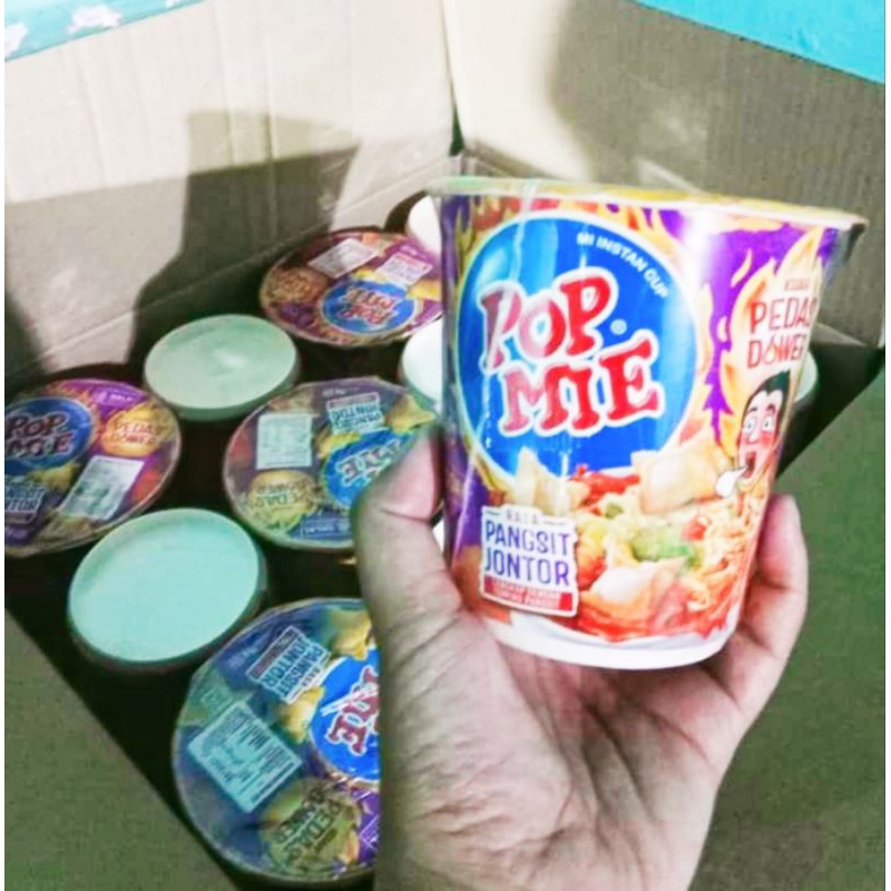 Jual Pop Mie Rasa Pangsit Jontor Kuah Pedas Dower G Besar Mie