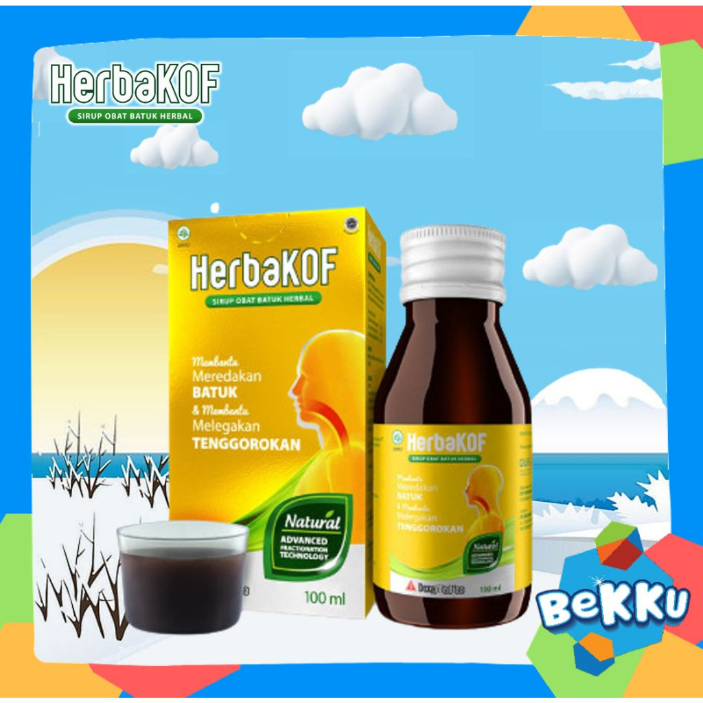 Jual Herbakof Sirup Isi 100 Ml Dexa Obat Batuk Herbal Herbakop