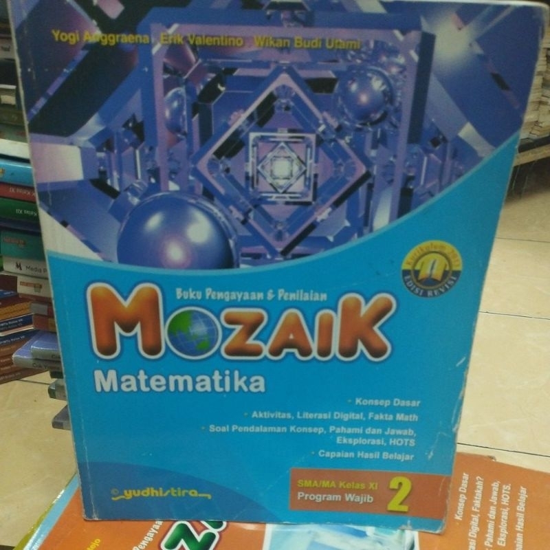 Jual Mozaik Matematika Untuk SMA Kelas 11 Wajib Shopee Indonesia