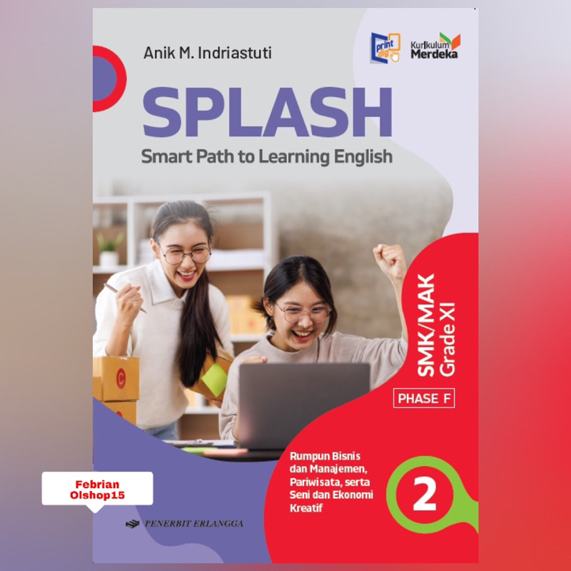 Jual BUKU SPLASH SMART PATH TO LEARNING ENGLISH SMK MAK KELAS 11 XI